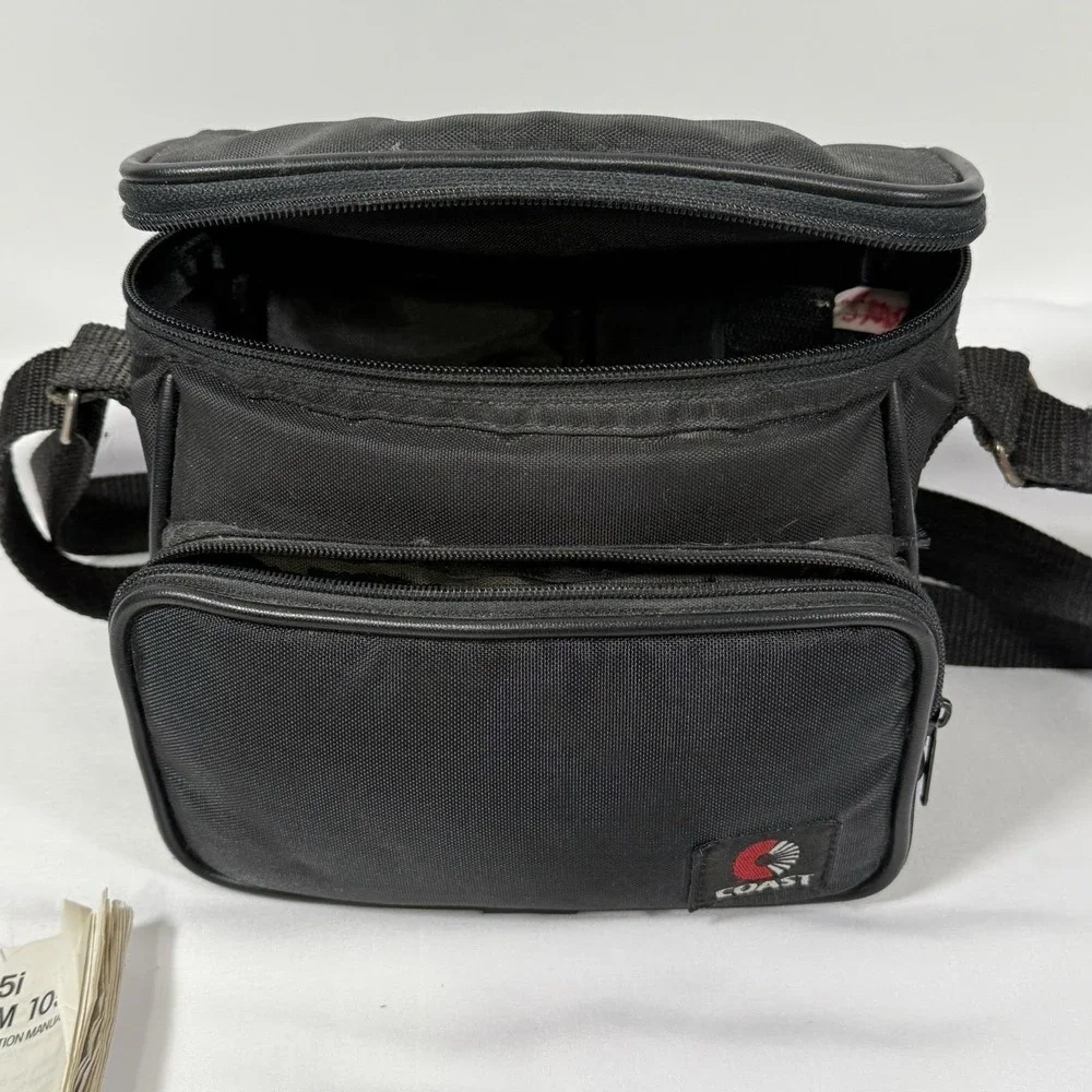 Minolta Freedom Zoom 105i 35mm Film Camera Black APZ 35-105mm Lens Manual Case